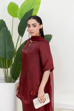 CHERRY – Sheesha Silk Farshi Set
