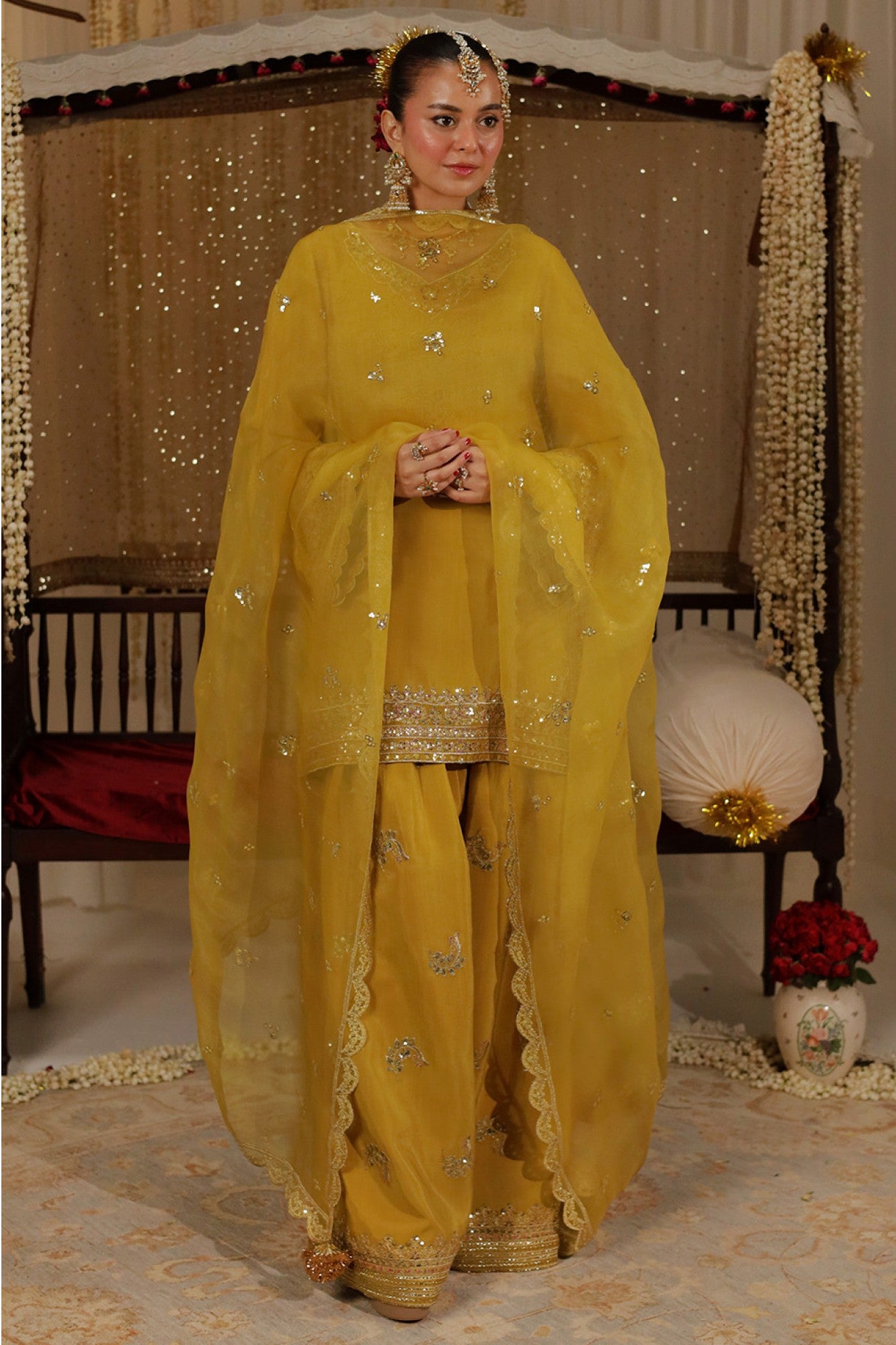 Butterscotch yellow Outfit