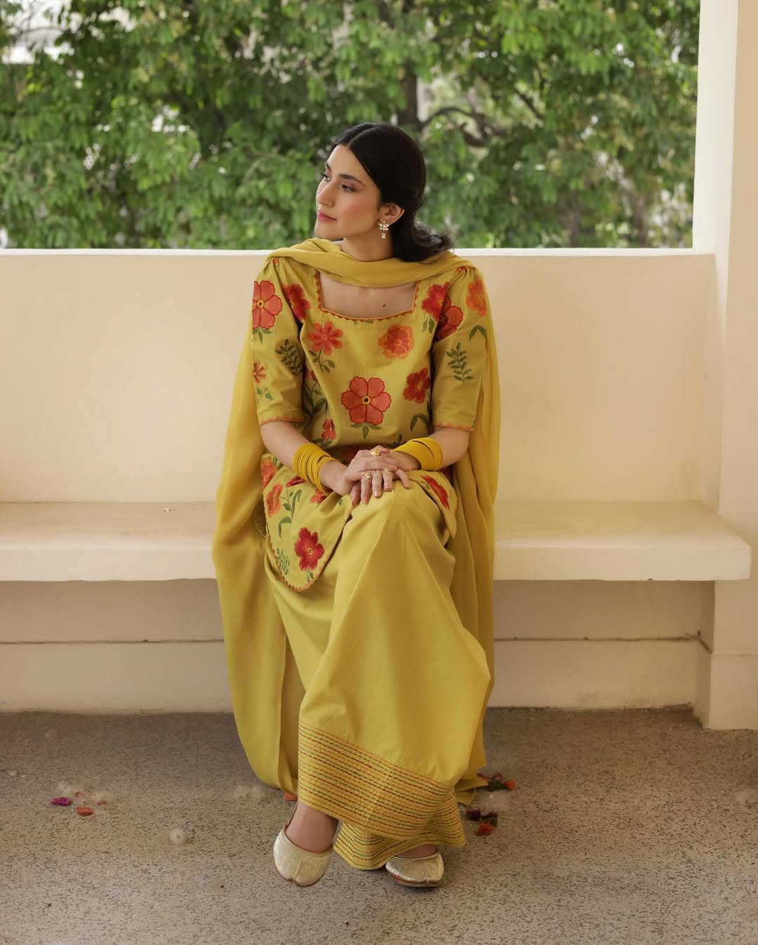 Olive Yellow Outfit