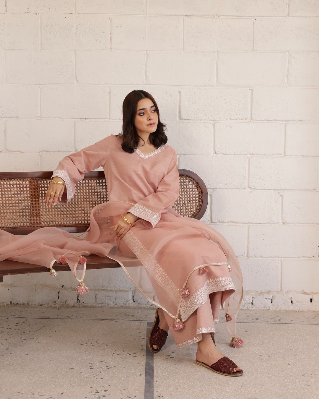 TEA PINK DRESS