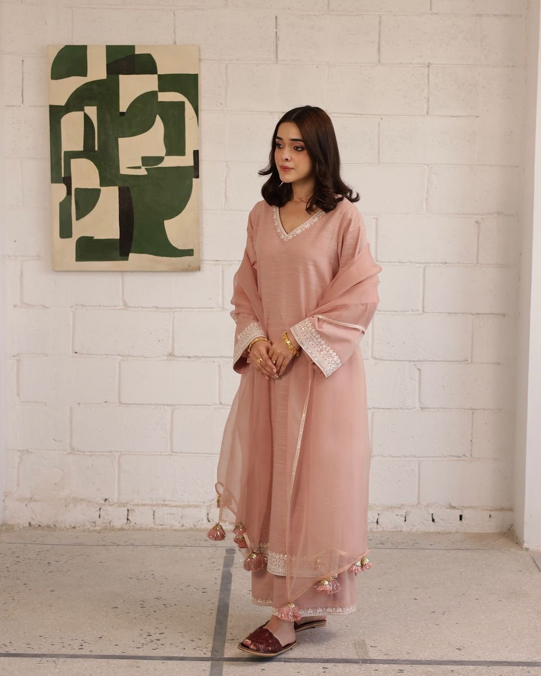 TEA PINK DRESS