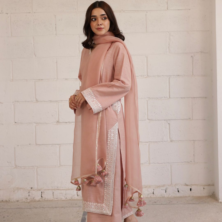 TEA PINK DRESS