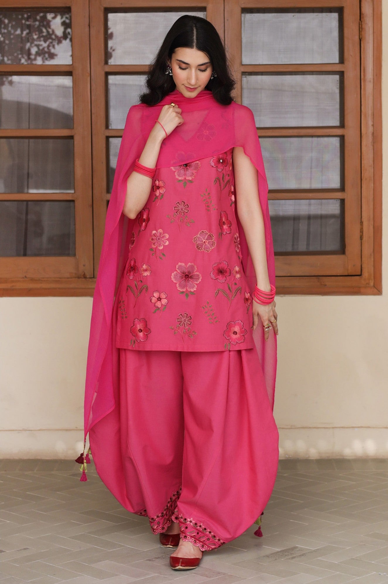 Candy Pink Outfit - LIBASENISA