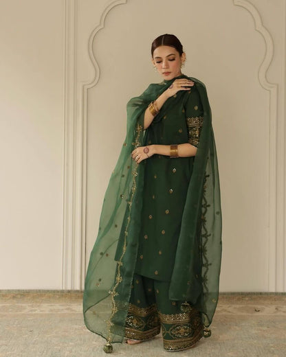 Green Dress - LIBASENISA