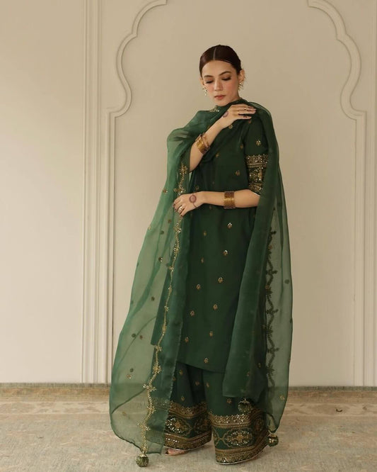 Green Dress - LIBASENISA
