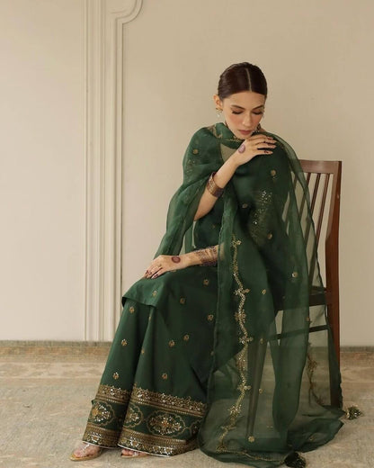 Green Dress - LIBASENISA